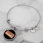 Dog Mom Makes Bracelet Stainless Steel or 18k Gold Circle Bangle-Express Your Love Gifts
