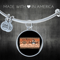 Dog Mom Makes Bracelet Stainless Steel or 18k Gold Circle Bangle-Express Your Love Gifts