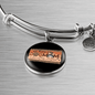 Dog Mom Makes Bracelet Stainless Steel or 18k Gold Circle Bangle-Express Your Love Gifts