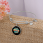 Dog Mom Paws Bracelet Stainless Steel or 18k Gold Circle Bangle-Express Your Love Gifts