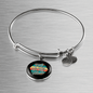 Dog Mom Paws Bracelet Stainless Steel or 18k Gold Circle Bangle-Express Your Love Gifts