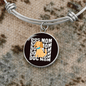 Dog Mom Puppy Bracelet Stainless Steel or 18k Gold Circle Bangle-Express Your Love Gifts