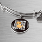 Dog Mom Puppy Bracelet Stainless Steel or 18k Gold Circle Bangle-Express Your Love Gifts