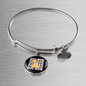 Dog Mom Puppy Bracelet Stainless Steel or 18k Gold Circle Bangle-Express Your Love Gifts