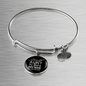 Dog Mom TranspArent Green Bracelet Stainless Steel or 18k Gold Circle Bangle-Express Your Love Gifts