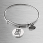 Dog Mother Wine Lover Plain Bracelet Stainless Steel or 18k Gold Circle Bangle-Express Your Love Gifts