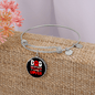 Dog Mother Wine Lover Red White Bracelet Stainless Steel or 18k Gold Circle Bangle-Express Your Love Gifts