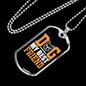 Dog My Best Friend Necklace Stainless Steel or 18k Gold Dog Tag 24" Chain-Express Your Love Gifts