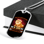 Dog Obedience Loyalty Necklace Stainless Steel or 18k Gold Dog Tag 24" Chain-Express Your Love Gifts