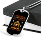 Dog Only Person Necklace Stainless Steel or 18k Gold Dog Tag 24" Chain-Express Your Love Gifts