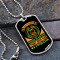 Dog Problem Necklace Stainless Steel or 18k Gold Dog Tag 24" Chain-Express Your Love Gifts