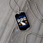 Dog Real Friend Necklace Stainless Steel or 18k Gold Dog Tag 24" Chain-Express Your Love Gifts