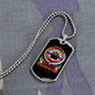 Dog's Aim in Life Necklace Stainless Steel or 18k Gold Dog Tag 24" Chain-Express Your Love Gifts