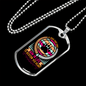 Dog's Aim in Life Necklace Stainless Steel or 18k Gold Dog Tag 24" Chain-Express Your Love Gifts