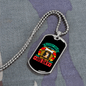 Dog's Day Dog House Necklace Stainless Steel or 18k Gold Dog Tag 24" Chain-Express Your Love Gifts