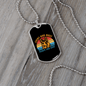 Dog's Day Head Necklace Stainless Steel or 18k Gold Dog Tag 24" Chain-Express Your Love Gifts