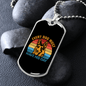 Dog's Day Head Necklace Stainless Steel or 18k Gold Dog Tag 24" Chain-Express Your Love Gifts