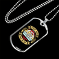 Dog's Day Heart Necklace Stainless Steel or 18k Gold Dog Tag 24" Chain-Express Your Love Gifts