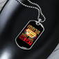 Dog's Day Necklace Stainless Steel or 18k Gold Dog Tag 24" Chain-Express Your Love Gifts