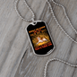 Dog's Day Off Necklace Stainless Steel or 18k Gold Dog Tag 24" Chain-Express Your Love Gifts