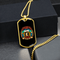 Dog's Day Puppy Necklace Stainless Steel or 18k Gold Dog Tag 24" Chain-Express Your Love Gifts