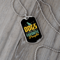 Dog's Favorite People Necklace Stainless Steel or 18k Gold Dog Tag 24" Chain-Express Your Love Gifts