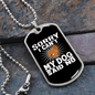 Dog Said No Necklace Stainless Steel or 18k Gold Dog Tag 24" Chain-Express Your Love Gifts