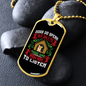 Dog Speaks Dog House Necklace Stainless Steel or 18k Gold Dog Tag 24" Chain-Express Your Love Gifts