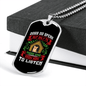 Dog Speaks Dog House Necklace Stainless Steel or 18k Gold Dog Tag 24" Chain-Express Your Love Gifts