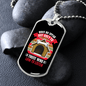 Dog Speaks Dog House Pink Necklace Stainless Steel or 18k Gold Dog Tag 24" Chain-Express Your Love Gifts