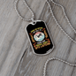 Dog Speaks Necklace Stainless Steel or 18k Gold Dog Tag 24" Chain-Express Your Love Gifts