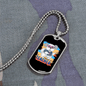 Dog Teacher Necklace Stainless Steel or 18k Gold Dog Tag 24" Chain-Express Your Love Gifts