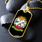 Dog Thinks I'm a Catch Bones Necklace Stainless Steel or 18k Gold Dog Tag 24" Chain-Express Your Love Gifts