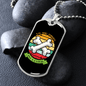 Dog Thinks I'm a Catch Bones Necklace Stainless Steel or 18k Gold Dog Tag 24" Chain-Express Your Love Gifts