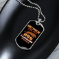 Dog Training Voice Necklace Stainless Steel or 18k Gold Dog Tag 24" Chain-Express Your Love Gifts