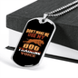 Dog Training Voice Necklace Stainless Steel or 18k Gold Dog Tag 24" Chain-Express Your Love Gifts