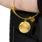 Doge Bracelet Stainless Steel or 18k Gold Circle Bangle-Express Your Love Gifts