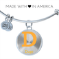 Doge Bracelet Stainless Steel or 18k Gold Circle Bangle-Express Your Love Gifts