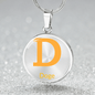 Doge Circle Necklace Stainless Steel or 18k Gold 18-22"-Express Your Love Gifts