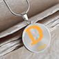 Doge Circle Necklace Stainless Steel or 18k Gold 18-22"-Express Your Love Gifts