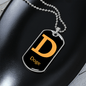 Doge Crypto Necklace Stainless Steel or 18k Gold Dog Tag 24" Chain-Express Your Love Gifts
