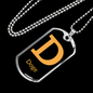Doge Crypto Necklace Stainless Steel or 18k Gold Dog Tag 24" Chain-Express Your Love Gifts