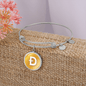 Dogecoin (DOGE) Bracelet Stainless Steel or 18k Gold Circle Bangle-Express Your Love Gifts