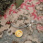 Dogecoin (DOGE) Bracelet Stainless Steel or 18k Gold Circle Bangle-Express Your Love Gifts