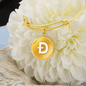 Dogecoin (DOGE) Bracelet Stainless Steel or 18k Gold Circle Bangle-Express Your Love Gifts