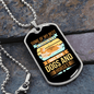 Dogs and Horses Necklace Stainless Steel or 18k Gold Dog Tag 24" Chain-Express Your Love Gifts