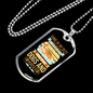 Dogs and Horses Necklace Stainless Steel or 18k Gold Dog Tag 24" Chain-Express Your Love Gifts