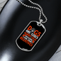 Dogs Are God's Way Necklace Stainless Steel or 18k Gold Dog Tag 24" Chain-Express Your Love Gifts