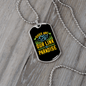 Dogs Are Link to Paradise Necklace Stainless Steel or 18k Gold Dog Tag 24" Chain-Express Your Love Gifts