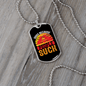 Dogs Because People Suck Necklace Stainless Steel or 18k Gold Dog Tag 24" Chain-Express Your Love Gifts
